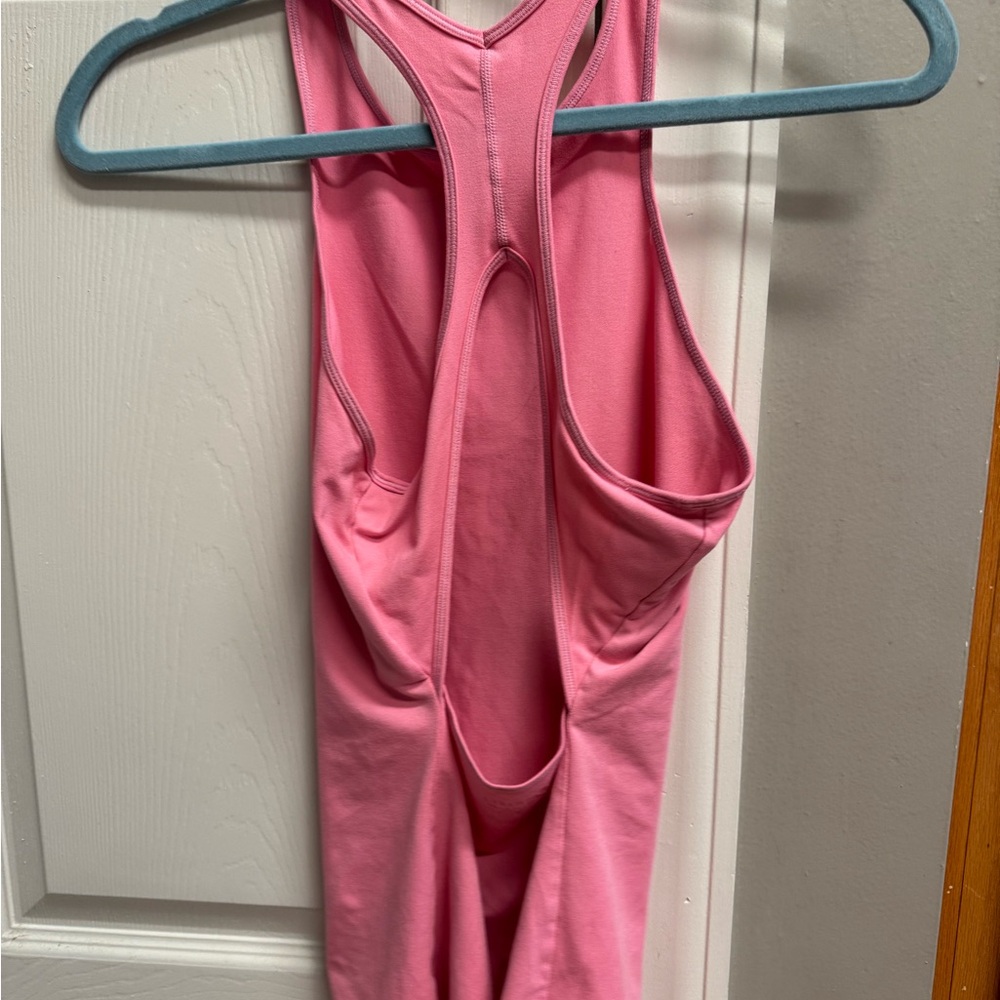 Pink Racerback Tank Top - Picture 2 of 3